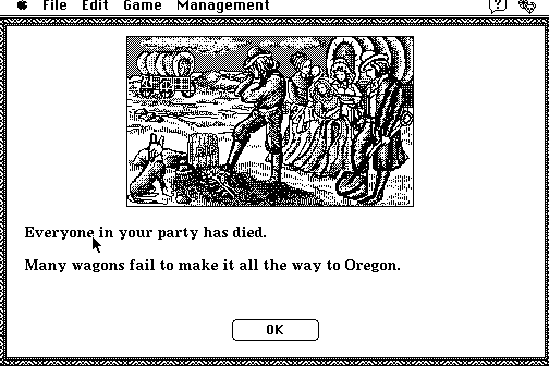 The Oregon Trail for Macintosh
