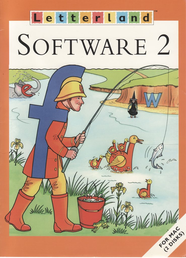 Cover of Letterland Software 2 For Mac.