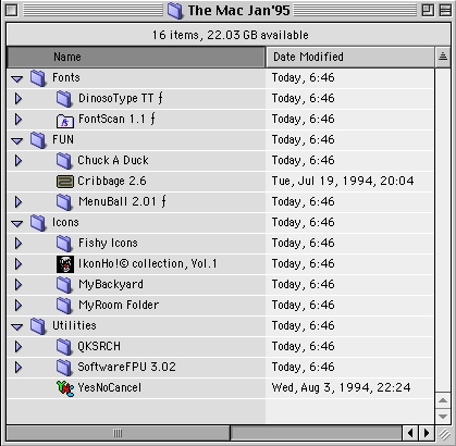 The Mac magazine January floppy